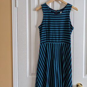 Striped tank dress (Small)